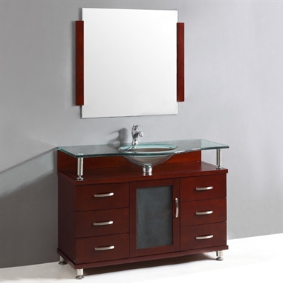 Mid Century Bathroom Vanity